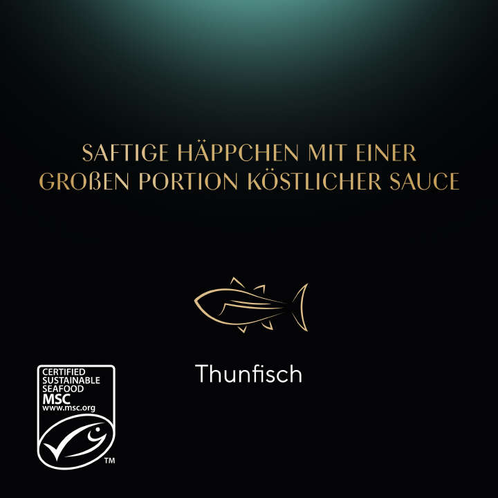 Sheba Katzen-Nassfutter Collection Sauce Lover mit Thunfisch MSC